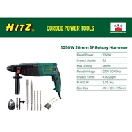Hitz 3in1 Rotary Hammer Drill 1100watts