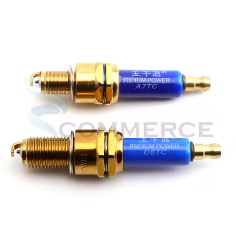1 pcs Motorcycle D8TC/A7TC Spark Plug Replacement for 150cc 200cc 250cc Pit Dirt Bike ATV Quad Motar