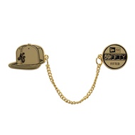 New Era 59Fifty Day Cap & Sticker Chain Black And Gold Pin