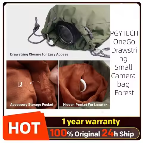 PGYTECH OneGo Drawstring Bag Mirrorless Camera Bag SLR Storage Lens Shoulder Bag Camera Case For Fuj