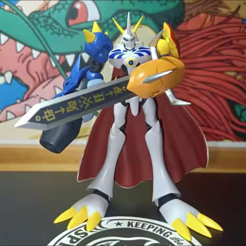 In Stock Bandai Digimon Adventure Zudomon Omegamon Alter-S Lilimon Collected Assembly Desktop Orname