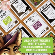 forstretrtomj Coyote Game, Coyote Party Card Game, Meet The Action-Packed Card Game Full Of High Fiv