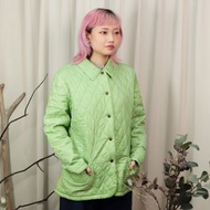 Tsubasa.Y│Barbour 衍縫外套 A04 蘋果綠 ,輕量級 鋪棉 外套