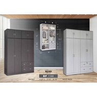 2.5-Feet Swing Door Wardrobe / Wardrobe with Large hanging space / Almari Baju / Pintu Kaca / Almari