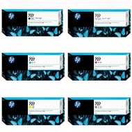 HP 727 / 727B 300-ml Matte Black / Photo Black / Gray / Cyan / Magenta / Yellow Ink Cartridge Origin