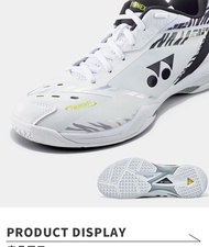 Yonex รองเท้าแบดมินตันเสือ65Z3ขาว2023ตัวกันกระแทกใหม่สำหรับทุกเพศระบายอากาศป้องกันความชื้นรองเท้าแบดมินตัน Yonex ป้องกันการลื่น