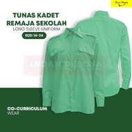 BAJU UNIFORM TUNAS KADET REMAJA SEKOLAH LENGAN PANJANG  / Girls Scout Shirt Long Sleeve TKRS / Kokur