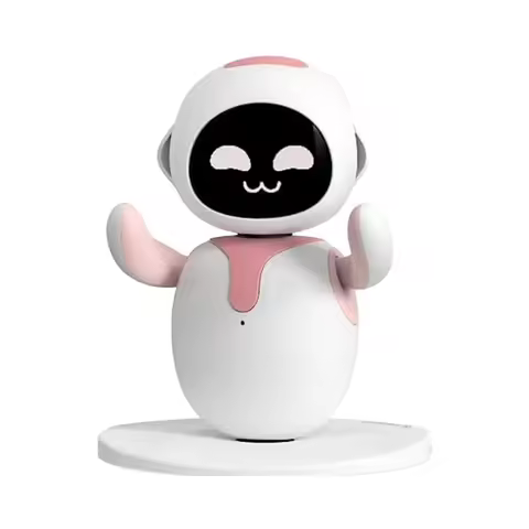 Eilik Cute Pink Smart Touch Interactive Abundant Emotions Idle Animations Mini-Games Unique Gift for