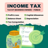 Income Tax for Business Owner Kit - Form B - Sole Proprietorship