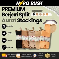 QSTAR Plain Skin Split-Toe Nylon Quarter Socks