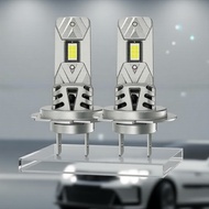2H7 LED 600%     2-Pek Mentol LED H7 Lampu Hadapan Kereta 600% Lebih Terang, Mudah Pasang, Sejuk Ber