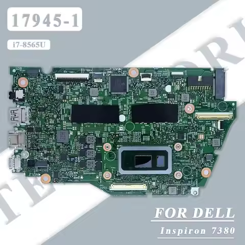 Laptop Motherboard For Dell Inspiron 7380 With i7-8565U CPU RAM 8G/16G CN-03KK8G 0J9MM4 Notebook Mai