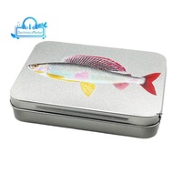 Grayling Trout Pattern Fly Metal Bait Box Fly Fishing Lure Accessories Fly Bait Box