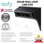 eufy Security Solar Wall Light Cam S120, Solar Security Cameras Wireless Outdoor, 2K Camera, Motion 