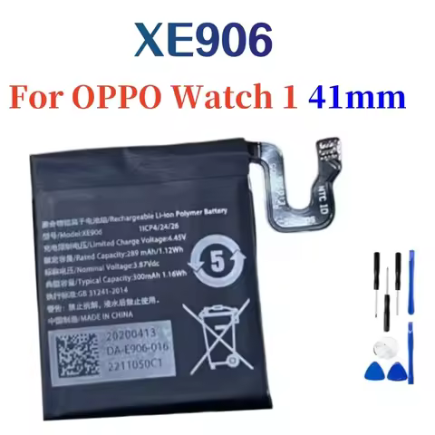 XE906 BLW007 BLW003 XE910 XE204 XE203 High Quality Battery For OPPO Watch 1 2 3 SE Pro 42/46mm OW19W