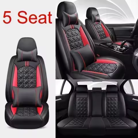 Full Coverage Artificial Leather Car Seat Cover for Bmw X5 E87 E87 X1 F48 X2 X3 X4 X6 X7 M3 M4 M5 Ca