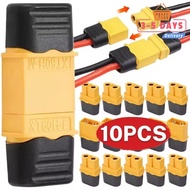 [3-5 Days Arrive]-XT60H Connectors Gold-Plated Copper 30A/60A Peak 500V DC, PA Insulation for RC Mod