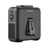 Warmco 20000mAh แบบพกพาคอเอวพัดลม 72H แบตเตอรี่ 4 ความเร็ว 15000RPM คลิปบนเข็มขัดสวมใส่พัดลมระบายควา