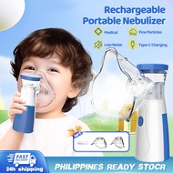 Portable Nebulizer Machine for Asthma Ultrasonic Nebulizer Mesh Nebulizer Rechargeable Inhaler for K