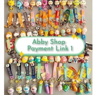 Abby Shop Live Payment Link DIY keychain Material