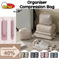 hot6Pcs Set Travel Storage Bag Compression Luggage Storage Bag/Compression packing cube/Packing Cube