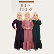 KIDS FASHION jubah muslimah murah baju perempuan muslimah dress kanak kanak perempuan muslimah (SIZE 2 TO 12)