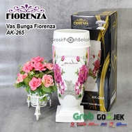 SALE TERBARU !!! Vas Pot Bunga Keramik Besar Motif Bunga Fiorenza