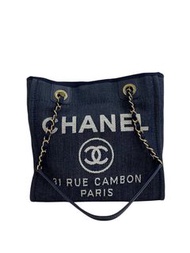 Pre-owned Chanel Deauville Tote Mini / Product Code: 062512