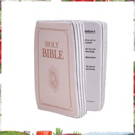 Faith Bible Pillow,Bible Pillow Book Plush That Opens, Pillow, Pillow,Book Shape Bible Verse Pillow