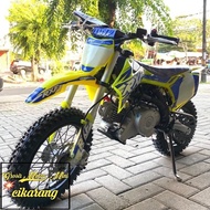 MOTOR MINI TRAIL 50CC RXF MESIN HONDA 4TAK Ring 12 10