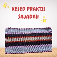 PRAYER MAT/WOVEN MAT/WOVEN CLOTH CUSHION/TOILET CUSHION/HOUSE CUSHION/CLOTH CUSHION/THIN CUSHION/KES