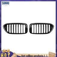 【SG36】Car Front Kidney Grill Front Hood Grill Vertical Grille for     5 Series G30 G31 2017-2020