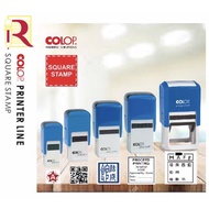 COLOP Q12 / Q17 / Q24 / Q30 / Q43 I SQUARE STAMP I SELF-INKING STAMP I RUBBER STAMP I COP GETAH I CH