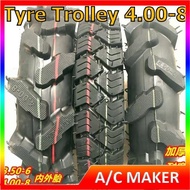 Tyre Tube Wheel Barrow Tractor Trolley 3.50/4.00-8 Tayar Tuib Kereta Sorong 4.00-8 3.50-8