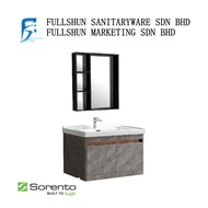 Sorento SRTBF11701 Bathroom Wall Stainless Steel Basin Cabinet Set + Basin Tap