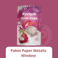 STP Standing Pouch 13x21 13 x 21 Plastic Zipper Window Packaging Package