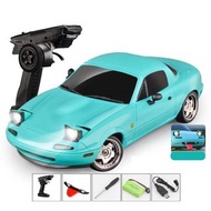 飄移遙控車 連遙控器 開盒即玩 1/18 萬事得 Mazda Mx5 Premium 藍色 Version Rc Drift Car w/Gyro RTR
