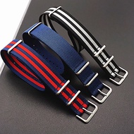 Quality Nato Style Nylon 22mm Watch Strap 20 mm For James Bond 007 Military Casual Watchband Army Sp