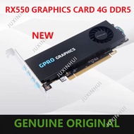 New RX550 graphics card 4G DDR5 RX550 4G DDR5 desktop small case gaming graphics card half height kn