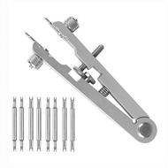 Zhangeer Dây đồng hồ Remover plier 6825 thanh lò xo dây đeo đồng hồ hợp kim nhôm sửa chữa Dụng cụ kh