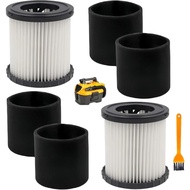 2 Pek Penapis HEPA DCV5801H untuk Vakum DEWALT DCV580H DCV581H |   Sesuai untuk vakum basah/kering D