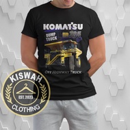 T-shirt Komatsu HD785-7 Dump Truck Heavy Equipment Operator Shirt Distro