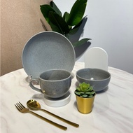 Ceramic Plate Set Jasper/Ceramic Plate & Bowl Set