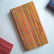 Kain Tenun Lurik Merah Kuning Biru / Batik Lurik Warna Cerah