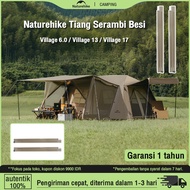 Naturehike Iron Serambi Pole 2 pieces Village 6.0 Village 13/ 3 parts height 1.8 m