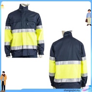 TK 100% COTTON TEBAL MEN'S SAFETY WORKING JACKET TEBAL / WORKING JACKET / BAJU KERJA TEBAL LELAKI 36