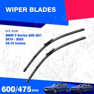 Front / Rear Wiper Blades For BMW 3 Series G20 G21 2019 2020 2021 2022 2023 318d 320i 320d 340i 330i