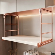 Printer Under-Hanging File Locker Shelf Copier High Data Storage Rack Shelf Office B5I4