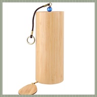 (QJWR) Chakra Chime Bamboo Meditation Chimes for Outdoors Wind Chime Sound Instruments Chimes Set C