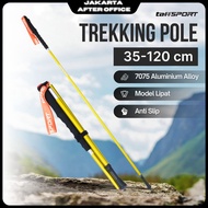 TaffSPORT Folding Hiking Stick Trekking Pole Aluminum 7075 120cm - 7075